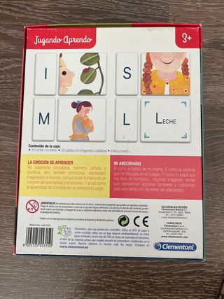 Mi Abecedario Clementoni Juego Educativo