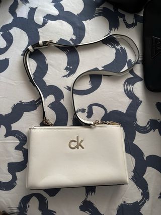 Bolso Calvin Klein Blanco Original