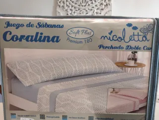 Juego de Sábanas Coralina 135cm