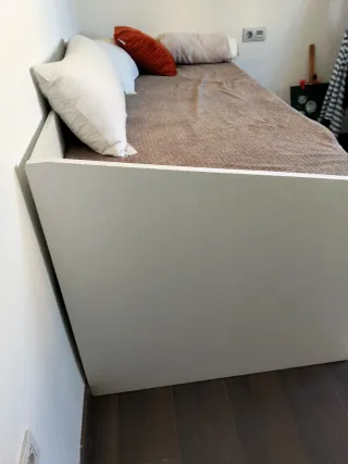 Cama nido doble con cajones