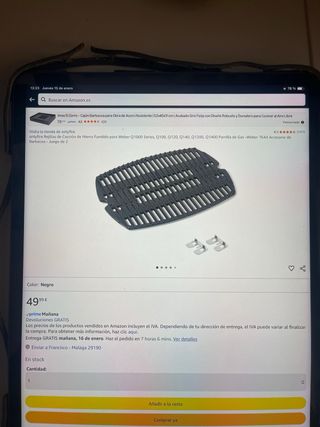 Barbacoa Elettrica Weber Q 1400 Nera