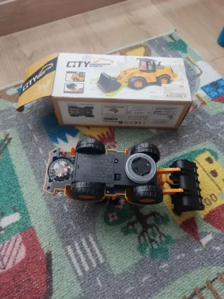 Pala excavadora de juguete City Engineering