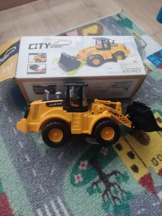 Pala excavadora de juguete City Engineering