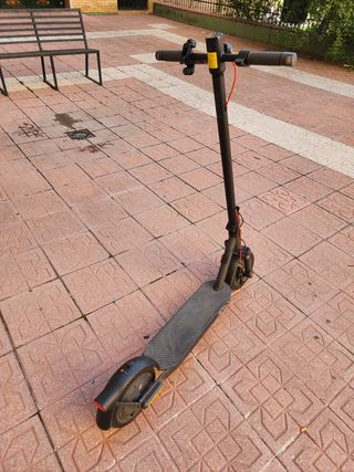 Patinete eléctrico en garantía