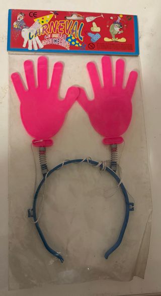 Frontino con manine Carnevale