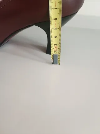 Zapatos Bol-Perdix Burdeos Talla 39 Piel