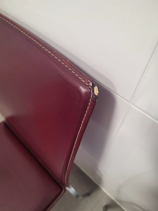 Vendo 4 sillas de cocina de polipiel