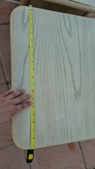 2 Comodini in Legno e Vimini