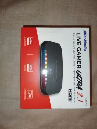 AverMedia ALSTREAMING mai usato aperto per foto