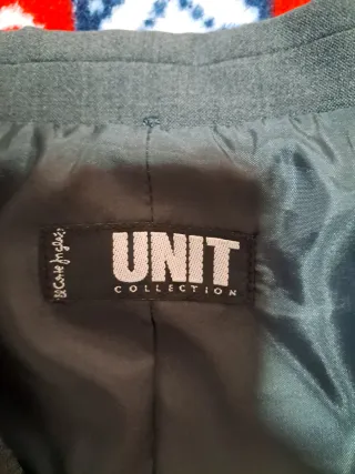 Americana Unit Talla M,Gris,nueva