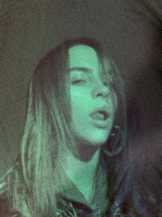 Sudadera Billie Eilish Verde y Negra