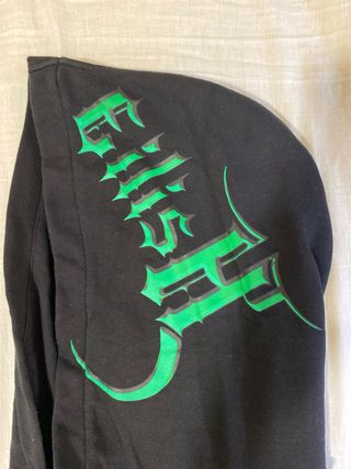 Sudadera Billie Eilish Verde y Negra