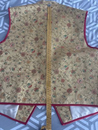 Chaleco fallero adulto talla 56 y pañuelo