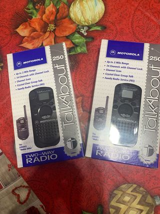 Coppia Walkie Talkie Motorola Talkabout 250