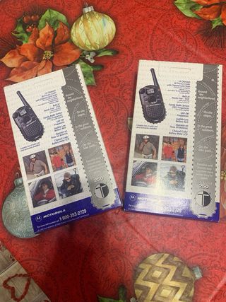 Coppia Walkie Talkie Motorola Talkabout 250