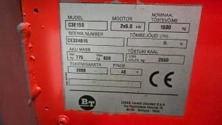 Carretilla elevadora eléctrica BT