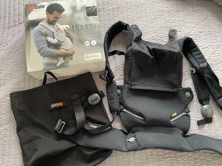 Mochila Porteo BeSafe Haven Negra