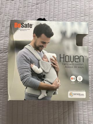 Mochila Porteo BeSafe Haven Negra