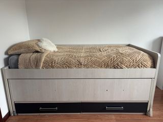 Cama nido con cajones