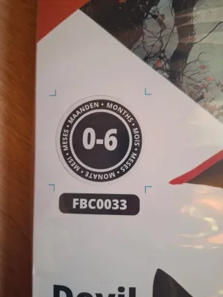 Disfraz Diablo Bebé 0-6 Meses