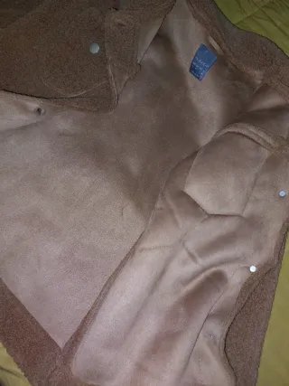 Giubbotto effetto teddy