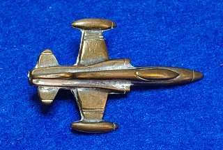 Lote 2 Pins Aviones Militares Metal