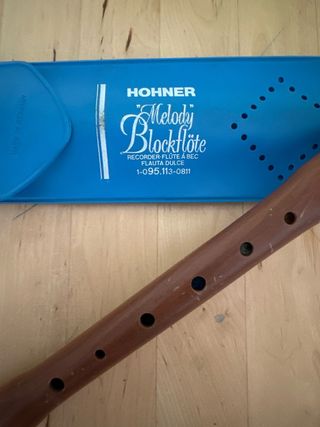 Flauta dulce madera HOHNER Melody Blockflöte
