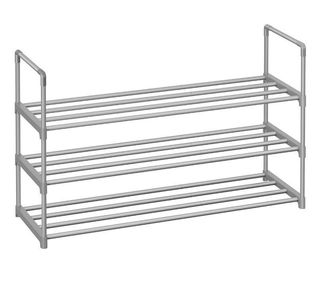 Zapatero SONGMICS 3 Niveles Metal Gris