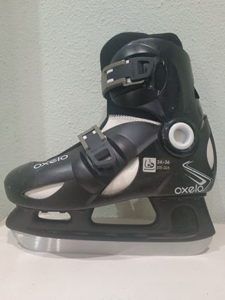 Patines Hielo Niño Ajustables Oxelo T30-32