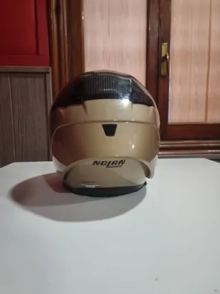 Casco de moto integral multicolor