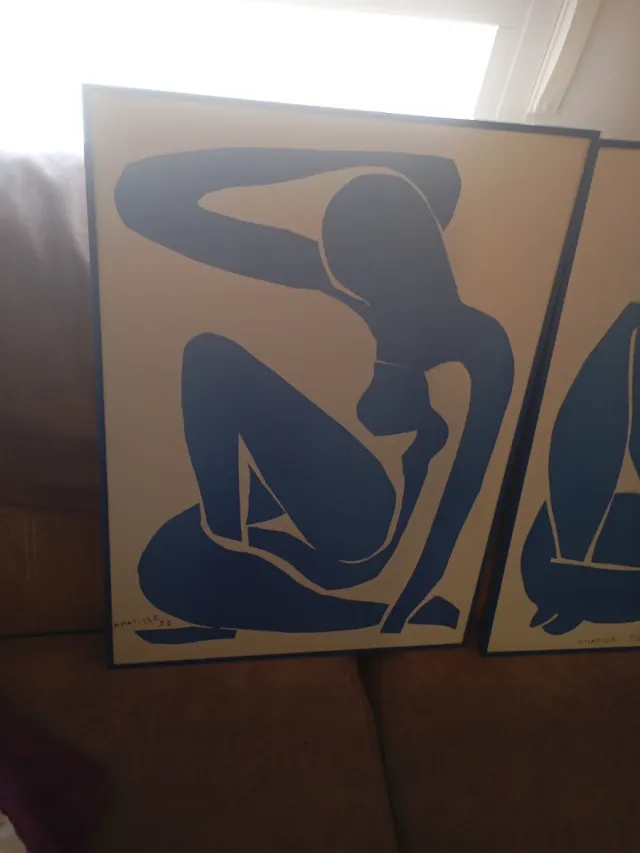 Cuadros Henri Matisse Figuras Azules