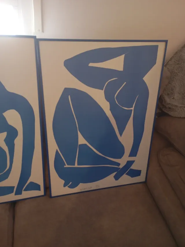 Cuadros Henri Matisse Figuras Azules