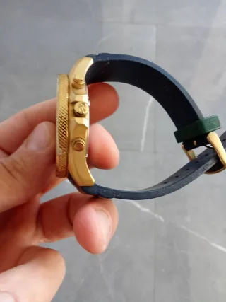 Reloj Maserati Cronógrafo Azul y Dorado