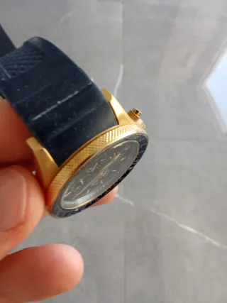 Reloj Maserati Cronógrafo Azul y Dorado