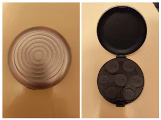 Monedero metálico para monedas