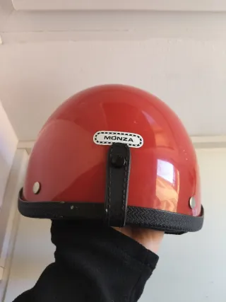 REBAJADO Casco Moto Climax Rojo Ciclomotor