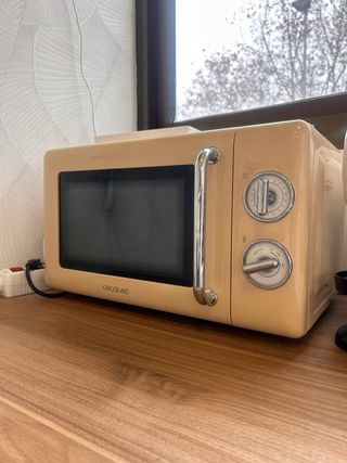 Microondas Retro Cecotec 20L Beige