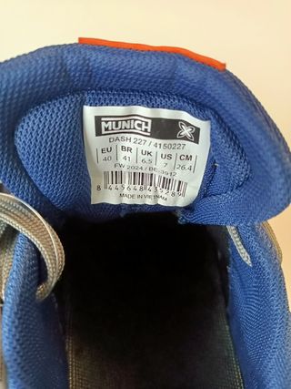 Zapatillas Munich Mujer Talla 40 Nuevas