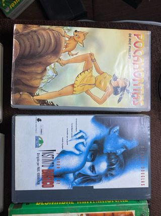 Lote 7 Cintas VHS Películas (preguntar precio)