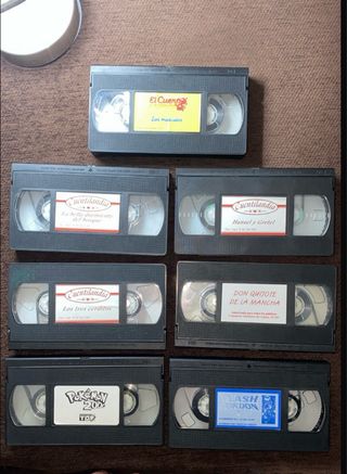 Lote 7 Cintas VHS Películas (preguntar precio)
