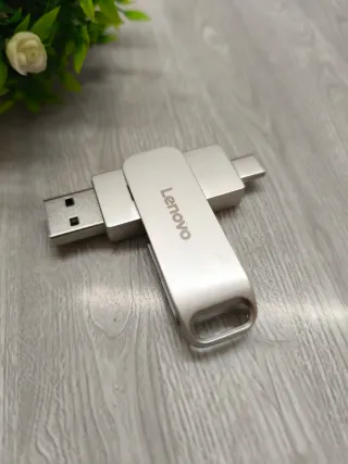 Memoria USB Lenovo 2TB - Pendrive Metálico USB 3.2