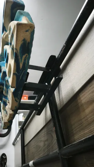 Multipresa resina escalada y soporte, suspensiones