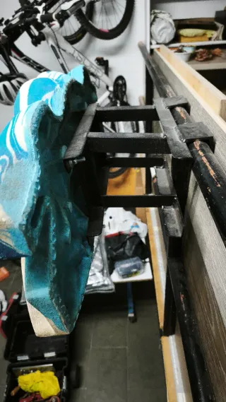 Multipresa resina escalada y soporte, suspensiones