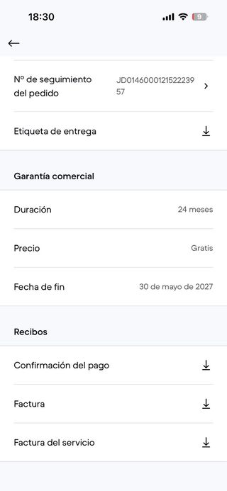 iPhone 15 128GB Negro · 99% batería · Garantía 202