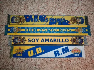 4 Bufandas U.D. Las Palmas
