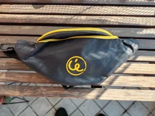 Marsupio Ceres Cè nero giallo