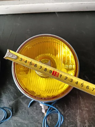 Faróis SEV Marshall Amarelos