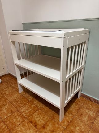 Cambiador Bebé Gulliver IKEA Blanco
