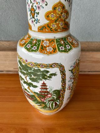Vaso Porcellana Cinese vintage Decorato a Mano