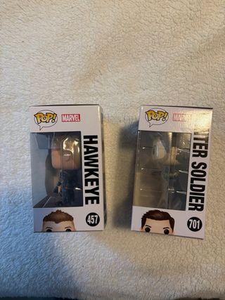 Pack 2 Funkos Marvel Hawkeye y Winter Soldier